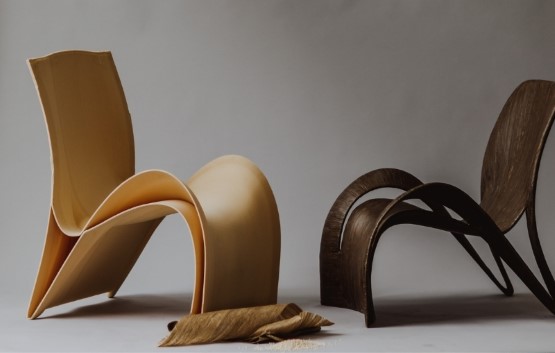 3D-printet stol i biokompositt - et fremtidssymbol