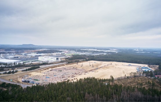 Limträ förstahandsval när ett av Nordens största lager byggs