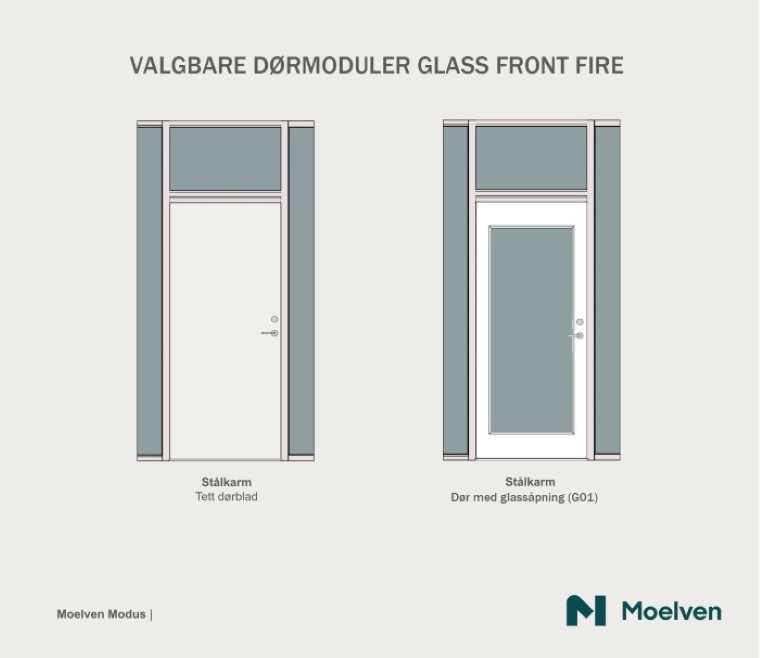 Valgbare dørmoduler Glass Front fire.jpg