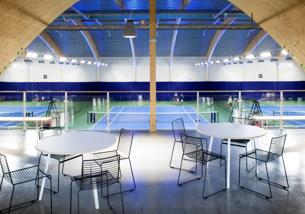 USIF Tennishall i Uppsala